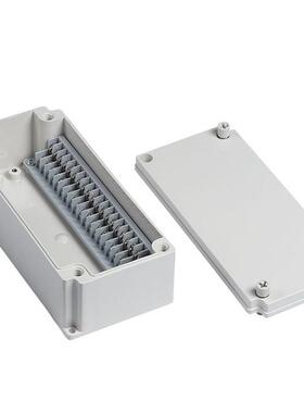 TJ-20P-S天齐牌ABS塑接料密盒0P-S端子线封盒可开孔户外防2水仪表