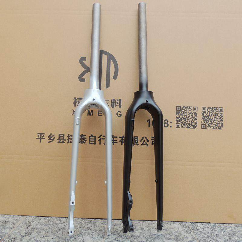 7旅00C公路自行车行车0122铝合金前叉平把公路碟刹A无避震硬座叉