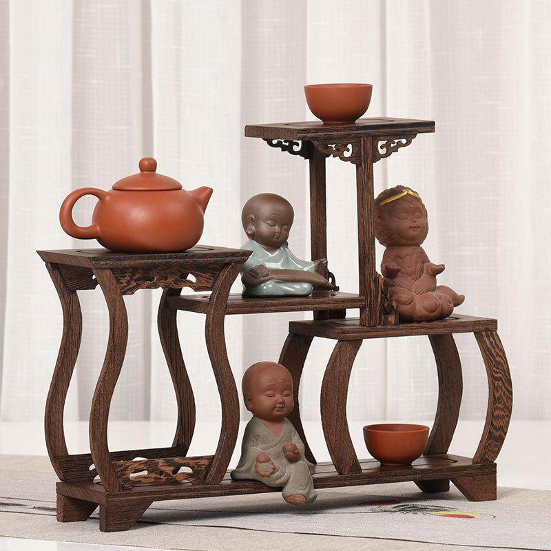 茶小型实木鸡翅木梅花博CD0149古中式摆台收纳架多宝架置件物架具,基础建材,脚轮/万向轮,淘宝优惠券,粉丝福利购,淘宝优惠卷