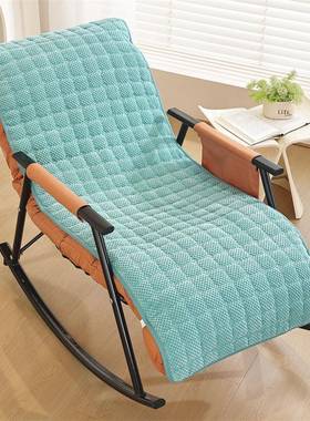 四季通用摇摇椅躺椅坐垫靠一体午睡午VSE休垫子椅厚子懒人背椅垫