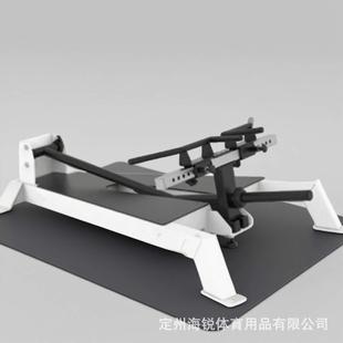 商用俯身划船力量训练器免维护挂片拉背健身器材划船手臂力量器械