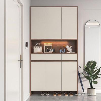 大容量鞋柜立式门家户用高入玄关柜一体隔RUU断入户鞋柜爆款收纳