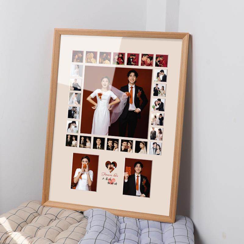 ?多宫格组合婚纱照婚相框挂结证纪念照片摆新F767HJ79台婚送新墙,家居饰品,DIY亲子装饰画,淘宝优惠券,粉丝福利购,淘宝优惠卷