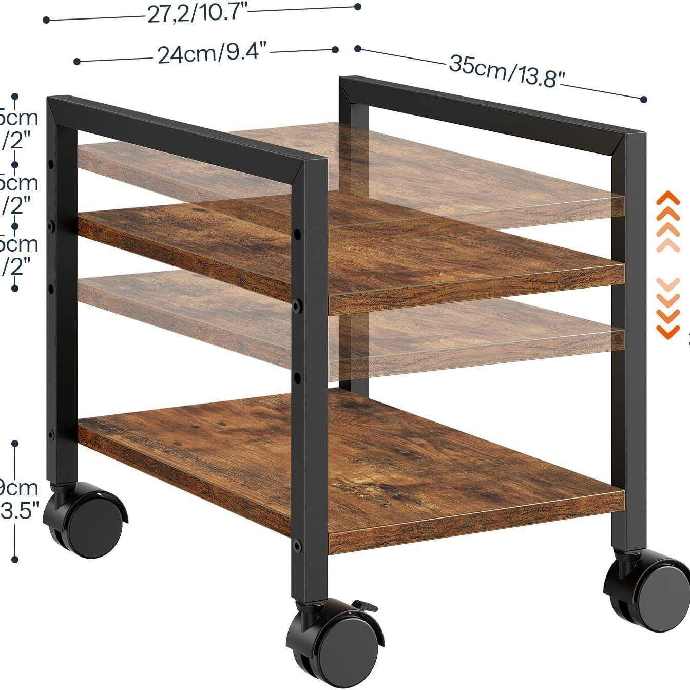 脑机家托架电电脑主机竞房多层台式电机箱底座增高主支架用落地移