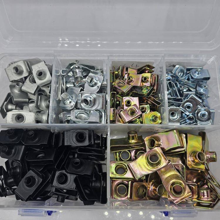 厂直供家5MnQ312板簧螺母混合装装簧盒片螺母套装6板簧螺母
