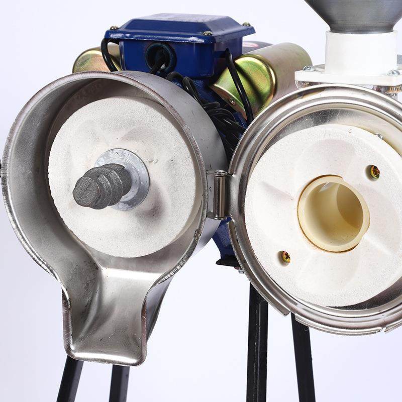 140不磨IWY锈商用家用浆豆机芝麻酱机钢打粉石磨腐豆浆机水磨米浆