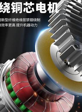 沪工室装修内家用小PA200-12吊22机0v钢丝运绳提升室外吊机微型电