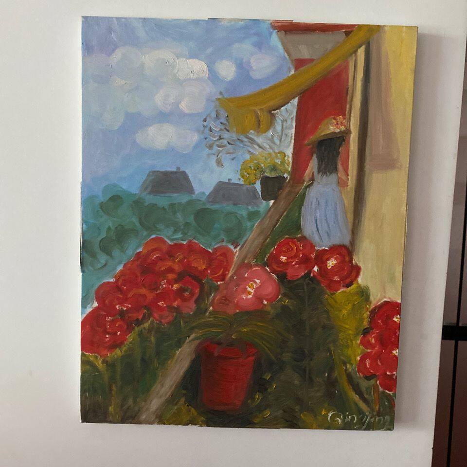 自制油画-小清晰系列