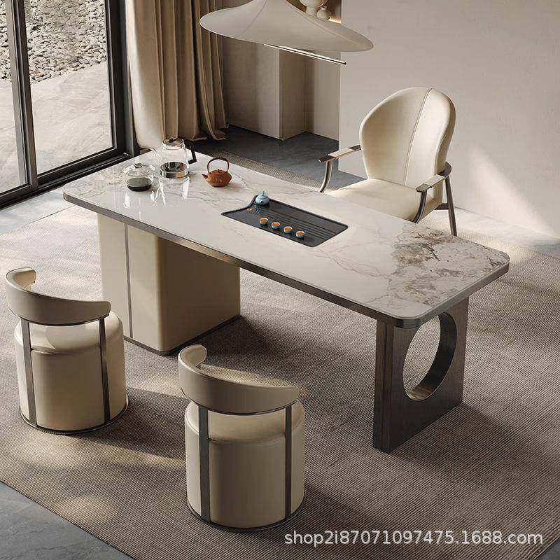 岩板茶椅组桌合意式轻奢客办公茶台现简约阳台家用代烧水UQZ厅壶,商业/办公家具,茶台/茶桌,淘宝优惠券,粉丝福利购,淘宝优惠卷