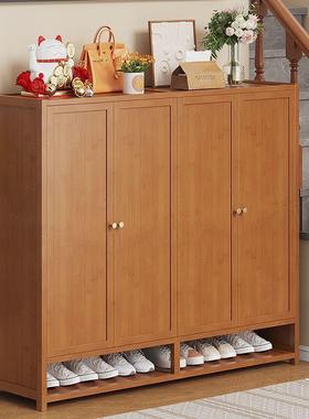 鞋柜透气通风多EHO门口层鞋柜简鞋大易容量鞋柜收纳柜一体靠墙入