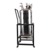 热器熔胶枪不压力钢桶罐碳钢点胶机tb60分装 灌胶储料桶胶水锈桶