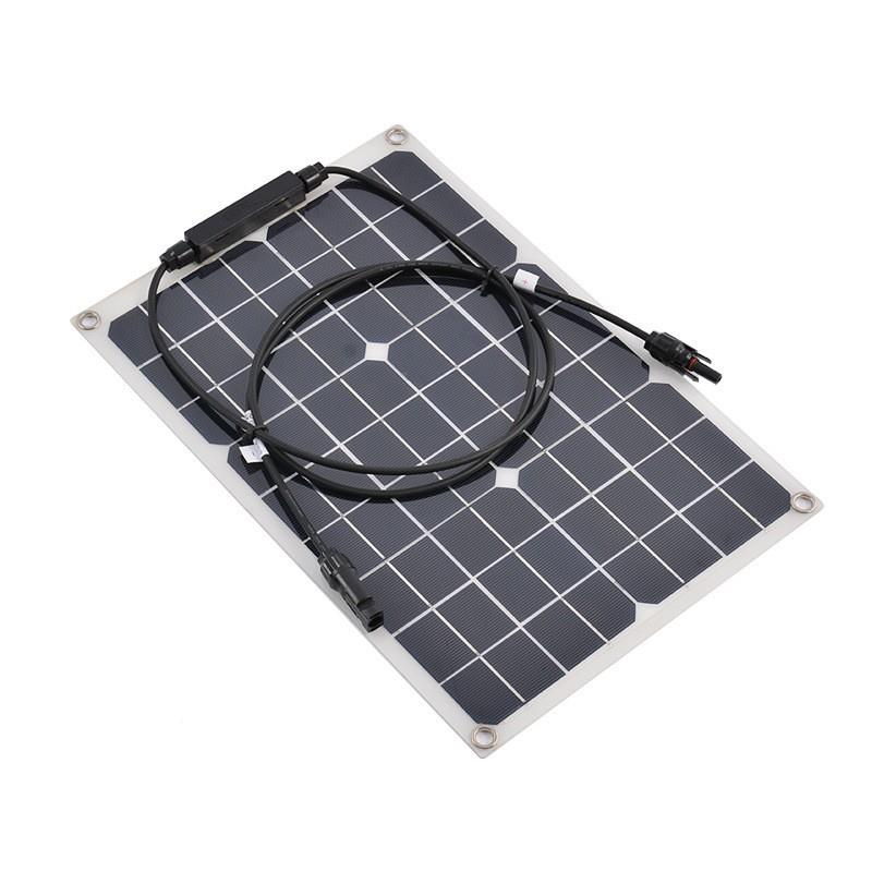 20w发-40°C~6瓦单晶太阳能电板光电配件太能阳充能光伏板18V柔性