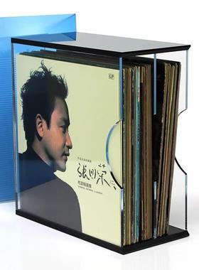 唱黑胶片收纳明架121寸亚克力专辑碟片透收纳卧室客盒厅存储展示