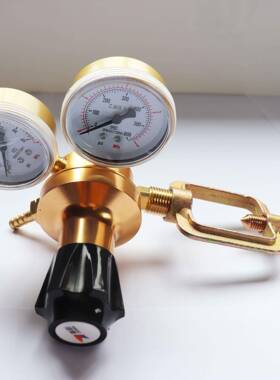 振新氧气乙炔表ZS-08体减压气器乙炔表总铸成铁框架