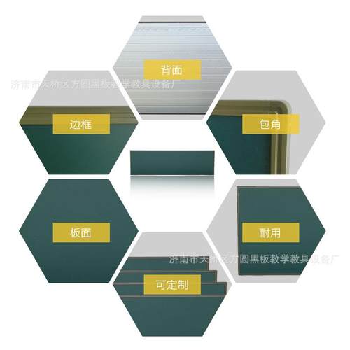30厂年平面家磁性树脂黑板学校教221室教学绿大板挂式黑板黑板