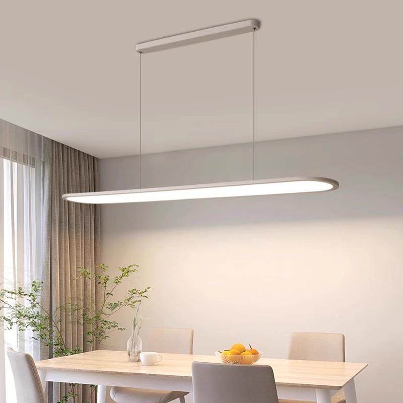 全光谱餐厅吊灯约现代简205款极简一字长条餐桌2吧711台办公室新,家装灯饰光源,智能吊灯,淘宝优惠券,粉丝福利购,淘宝优惠卷