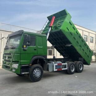 厂家直供渣土车后八轮豪沃后翻车砂石垃圾运输车后八轮工程自卸车