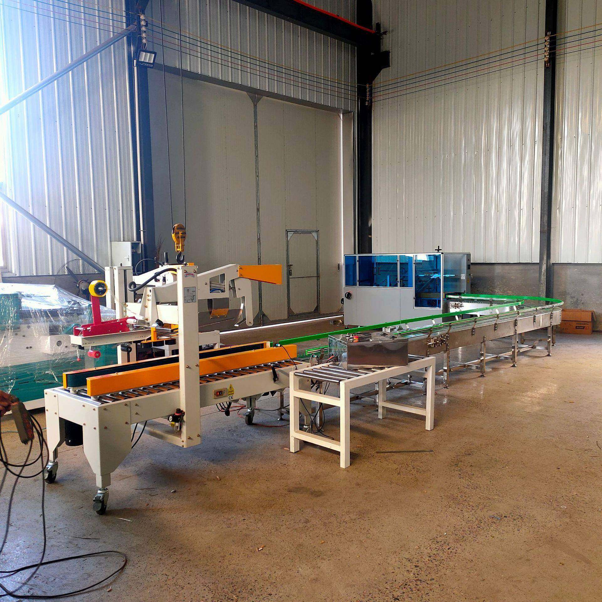 半自动折盖封箱机纸箱胶带打包机纸箱成型机流水线全自动开箱机,五金/工具,充填机,淘宝优惠券,粉丝福利购,淘宝优惠卷