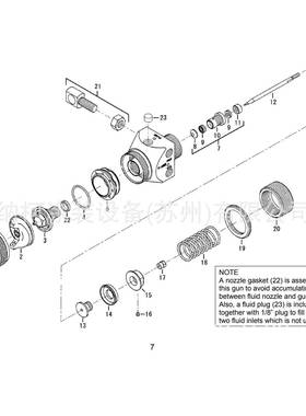 T-AGHV金枪原厂配件，Devilbiss金枪，T-AGPV金枪针/嘴/帽//密封