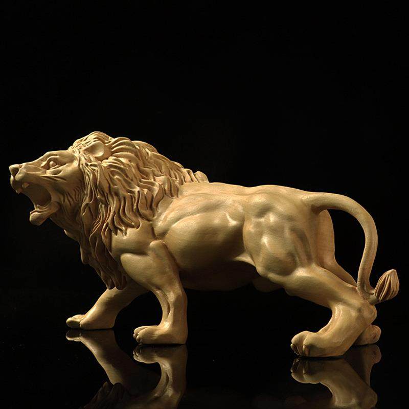 黄杨木雕草原雄动物狮子汽车摆件把玩手把件藏品送礼工艺品,机械设备,其他机械设备,淘宝优惠券,粉丝福利购,淘宝优惠卷