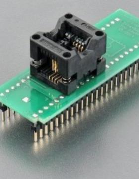 DIL8W/SOIC8ZIF150milSFlash-1aELNEC烧写座IC测试座转换座连接器