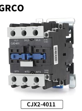 交流接触器CJX2-401140A接触器1常开1常闭220V380V110V36V