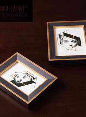 轻奢欧式艺术实木相框摆台6寸7寸寸0意家居GXS装饰品创桌面画1框