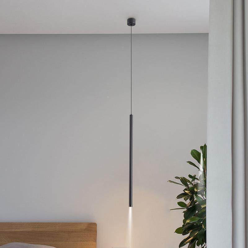 床头吊灯轻奢极简超细887长线台吊灯北欧现代简约卧室床吧灯1头25,家装灯饰光源,智能吊灯,淘宝优惠券,粉丝福利购,淘宝优惠卷