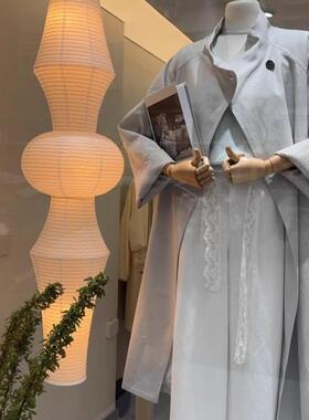 野口勇中灯日式诧寂风店服装橱窗灯装饰灯OFT古77439别墅L宣纸灯