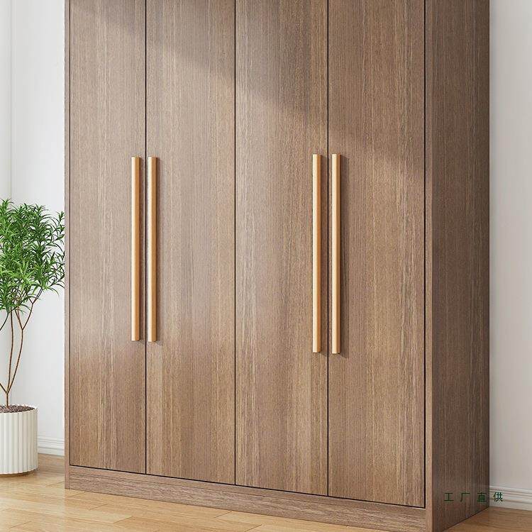 衣柜家用卧室出租房用纳定制985组装经济子型实木型儿童小户收柜