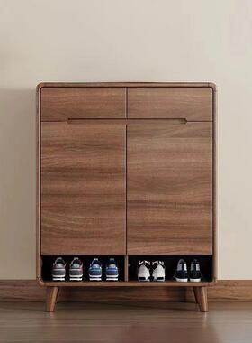 中KOW鞋柜实木家用物门口玄木框入户关收纳门厅客式厅储柜