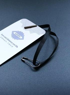 高档绳螺纹带吊牌葫芦别针线扣丝带挂绳装吊服绳ZPX1000条包邮