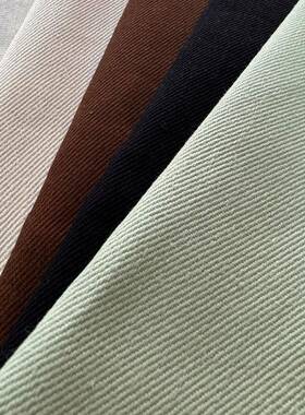 8S*8S汉麻布料棉汉麻棉粗斜染色布现货供应TAD8*8夹克工装纹裤布