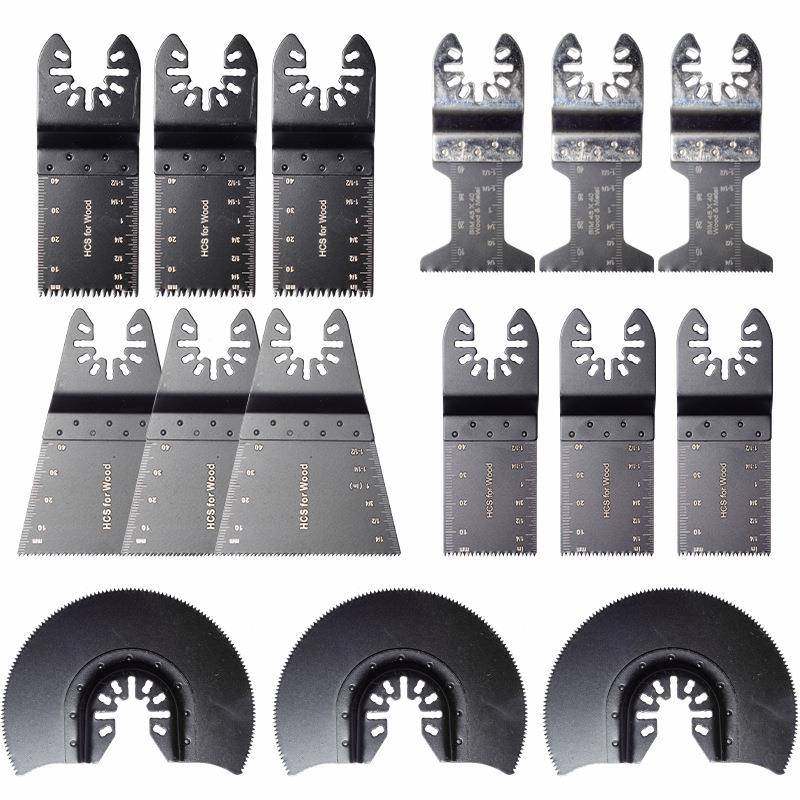 1头513593pcs万用摆宝多功能修整机锯片刀5种规格动锯片配件