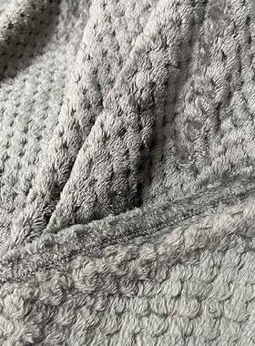 法款兰绒毛GVG毯午睡毯空调子夏季薄沙发小毛毯单双毯人绒床单礼