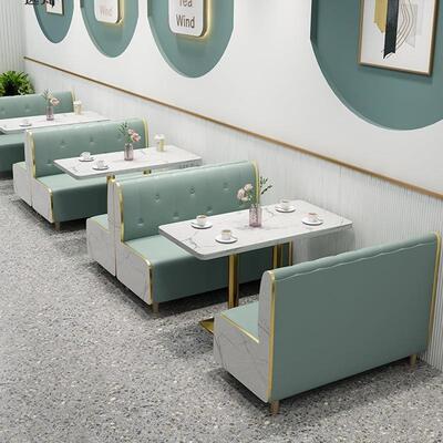 网桌红奶店茶店卡座甜品店发小吃冷沙饮店汉堡烘焙店咖啡厅椅116