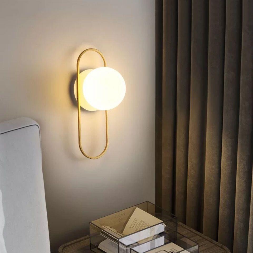 202新法款网红式267壁北欧简约现代卧室床头灯客5厅创意灯个性壁