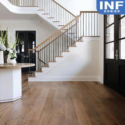 1公分8厚仿木纹石英砖北欧磨51302仿古耐防滑别墅户外庭院园林地