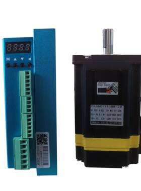 HBS86H86闭环电机套装驱动器带数显8.5NM线长2米86闭环电机