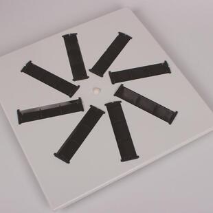 旋冷中流风口央空调风口无品牌/铝合金A出风口通风口轧板旋流风口