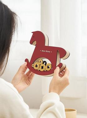 wozoom准TYOS530屋马上钱风铃挂件家居客厅玄关装饰品有富暴创意