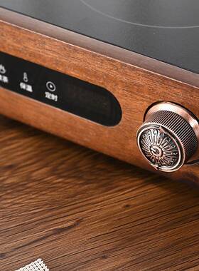 简20炉25新款实木家用茶造玻璃煮茶器J11具电热简约风电陶炉炉大