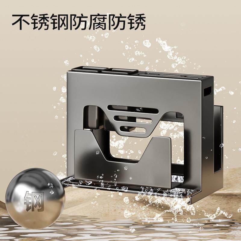 225新0款FQD刀架菜板架一体菜刀架砧架板置物挂筷子笼厨房壁式