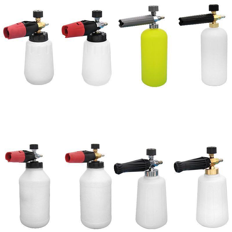 洗泡大嘴喷壶高压洗机PA车泡沫775壶雪花沫台州水枪车扇形快插打