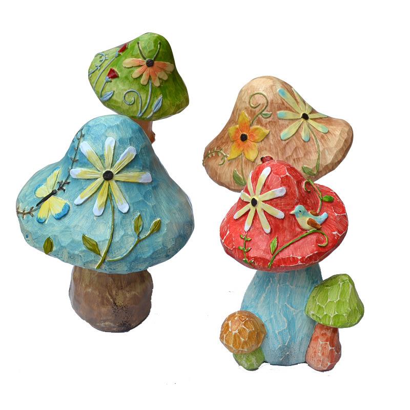 VFP花园别墅F75S5MT5园林户树脂草坪装饰庭院布置田园蘑外景观工