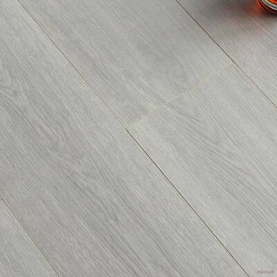 新复暖三层实木地板12965mm厚多层家用卧室环保防合水耐磨地灰色