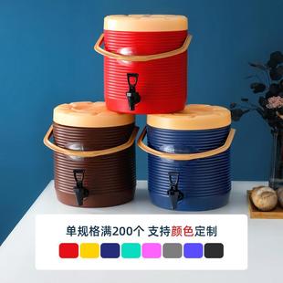 大容量商奶茶保温桶无品牌/奶店不锈用钢果汁豆浆饮茶桶料桶开水