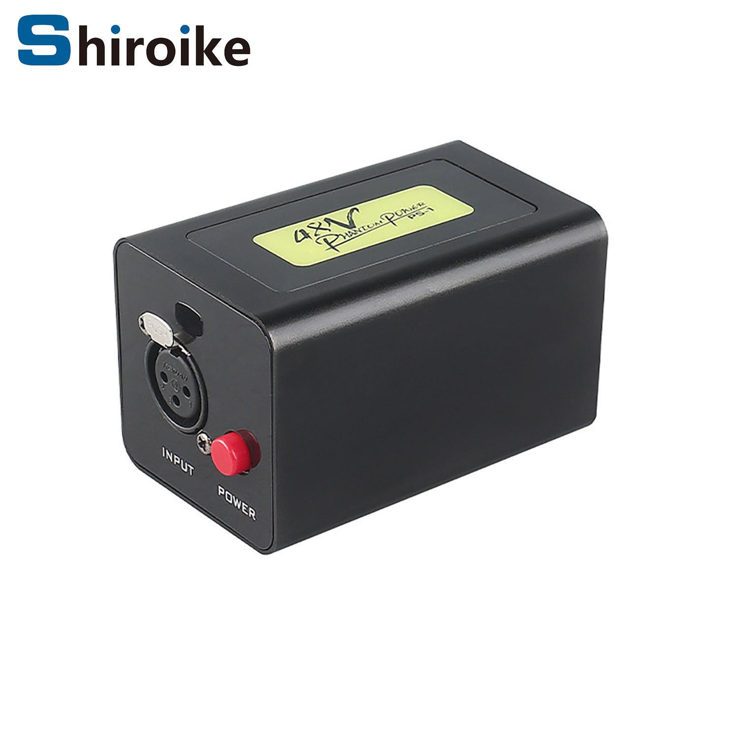 4稳8供电V幻象电源容麦克风增益压适GAZ-PS1配器话筒稳定电配件直