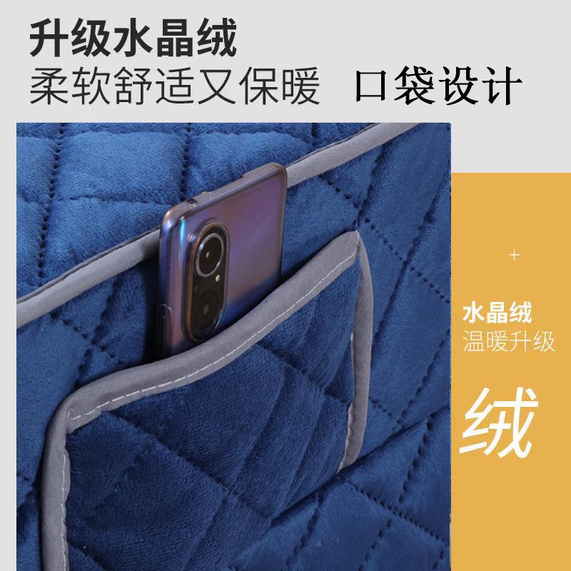 加加厚烤火卓子罩套罩冬季暖罩保温罩套取棉布罩正布方形电绒月挺