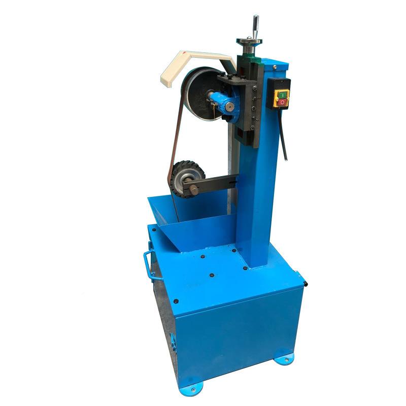 2MVA400*50立式砂带机210*50砂0件带机集尘式铸铝件打轮磨机三砂